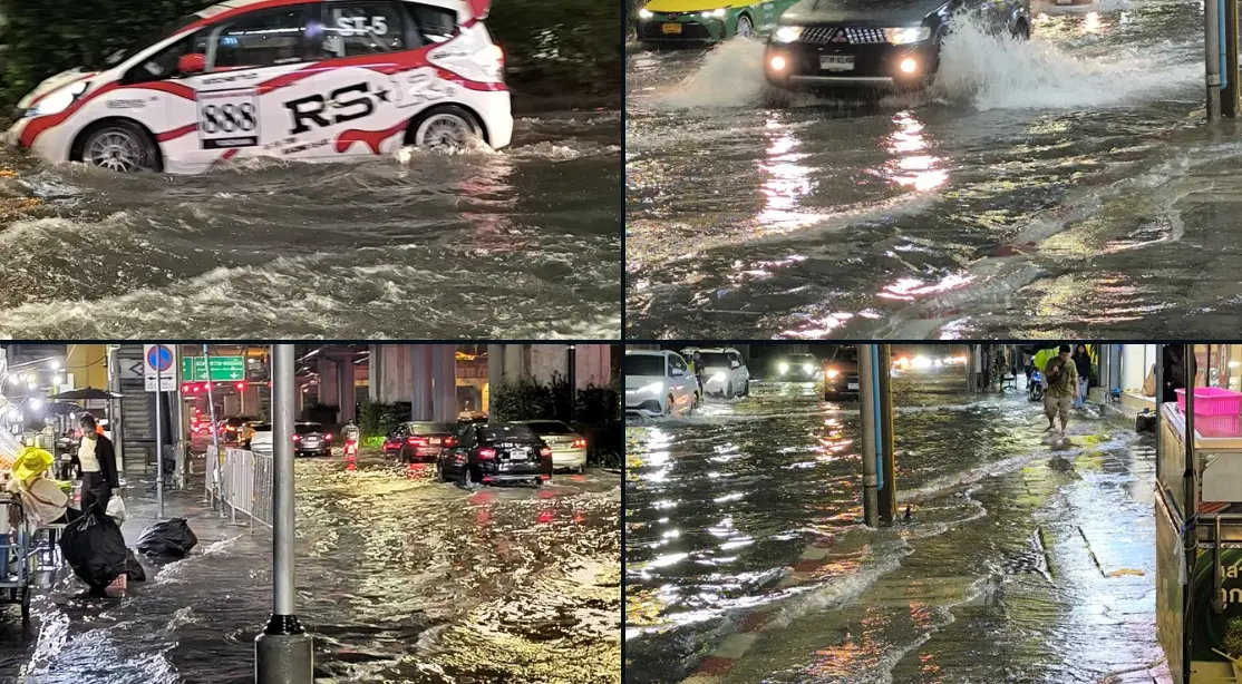 Sintflut in Bangkok! Chaos pur – Flüge müssen ausweichen