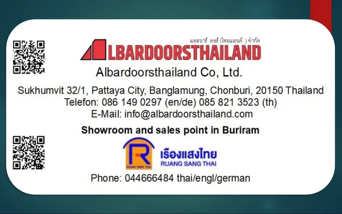 Albardoorsthailand: Maßgeschneiderte Lösungen für Garagen – und Schiebetore in Thailand
