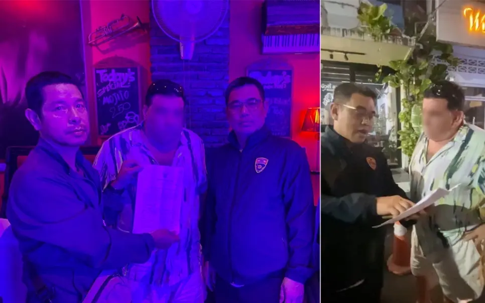 Amerikanischer Expat in Phuket-Bar festgenommen: Verstoß gegen das Wirtschaftsgesetz für Ausländer