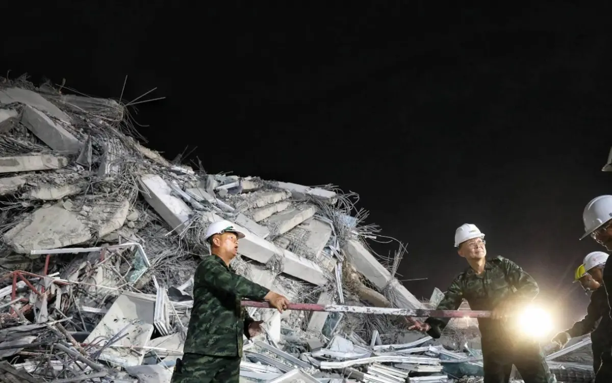 Bangkok-Beben: 17 Tote nach Einsturz – 77 Vermisste