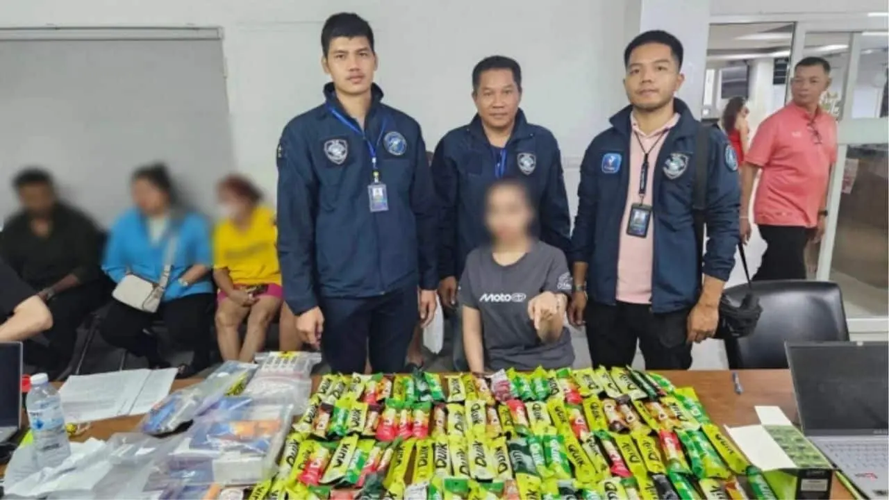 Pattaya: Illegale Vapes beschlagnahmt!