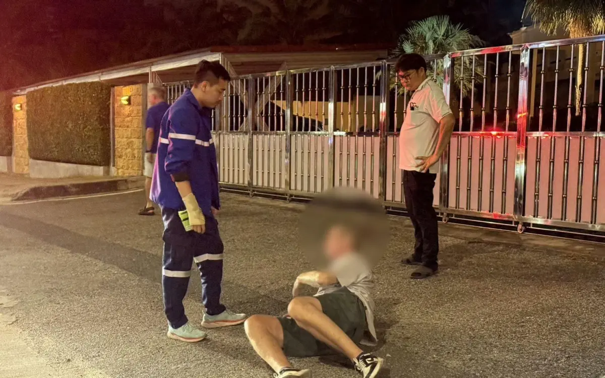 Betrunkener Ausländer: „Ich schlafe, wo Ich will!“