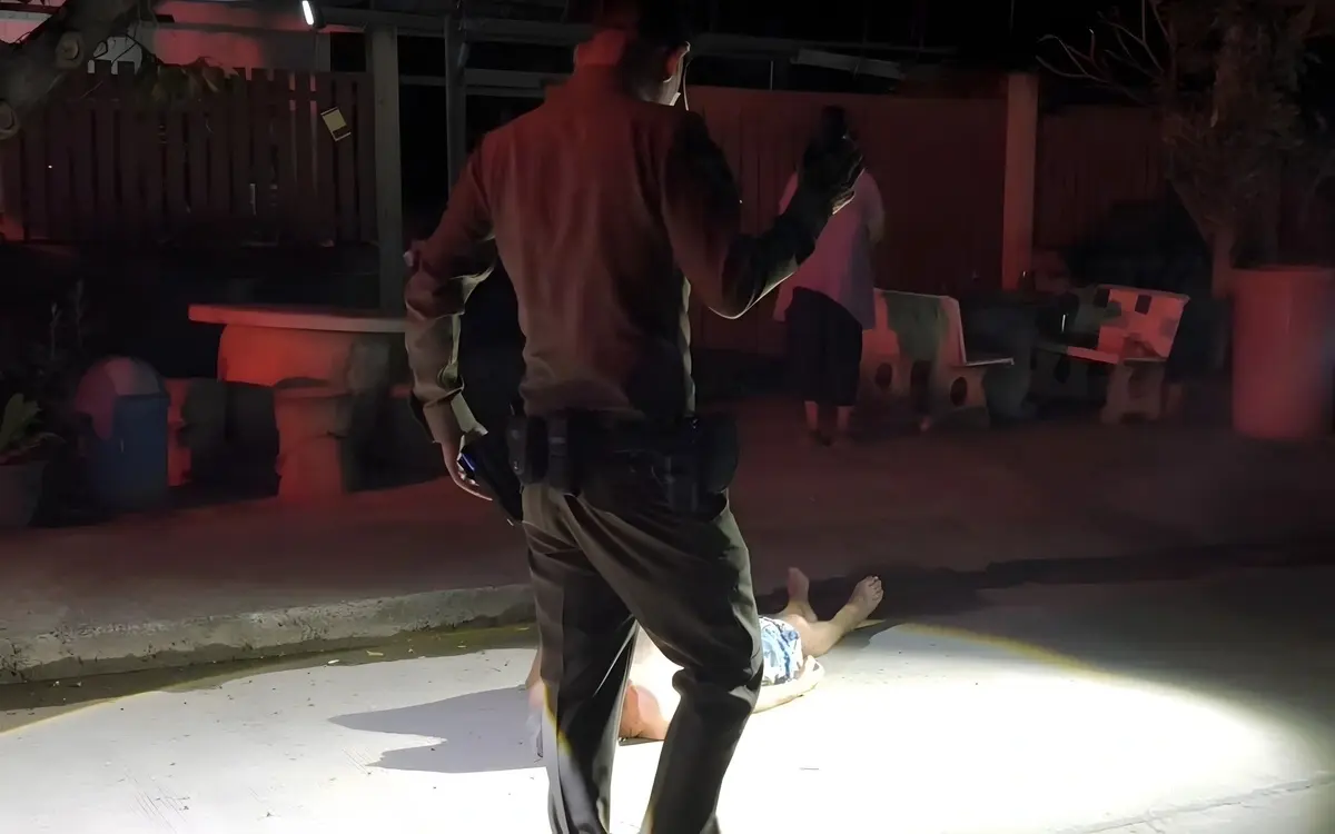 Bewusstloser älterer Ausländer auf der Straße – Polizei und Rettungskräfte reagieren auf besorgniserregende Vorfälle