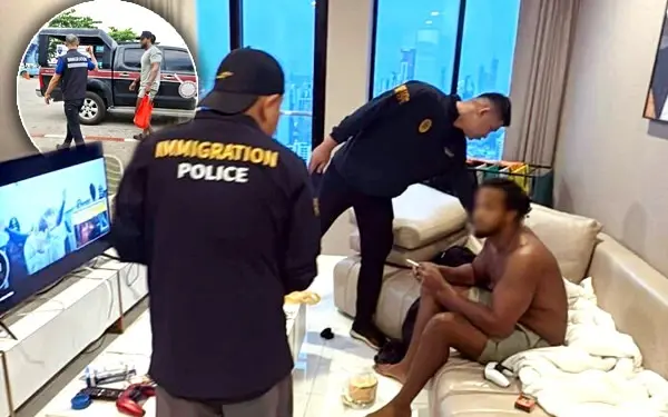 Britischer Cannabis-Boss in einer Luxuswohnung in Bangkok festgenommen