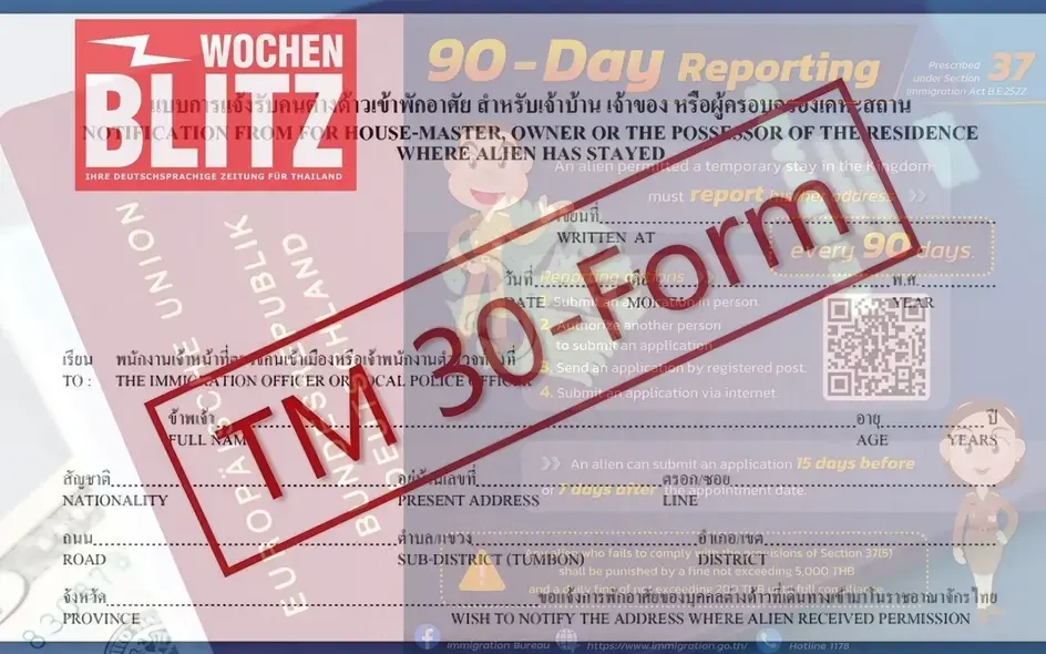 Chaos um verspäteten 90-Tage-Bericht: Welche Strafen drohen und wie Expats jetzt handeln sollten