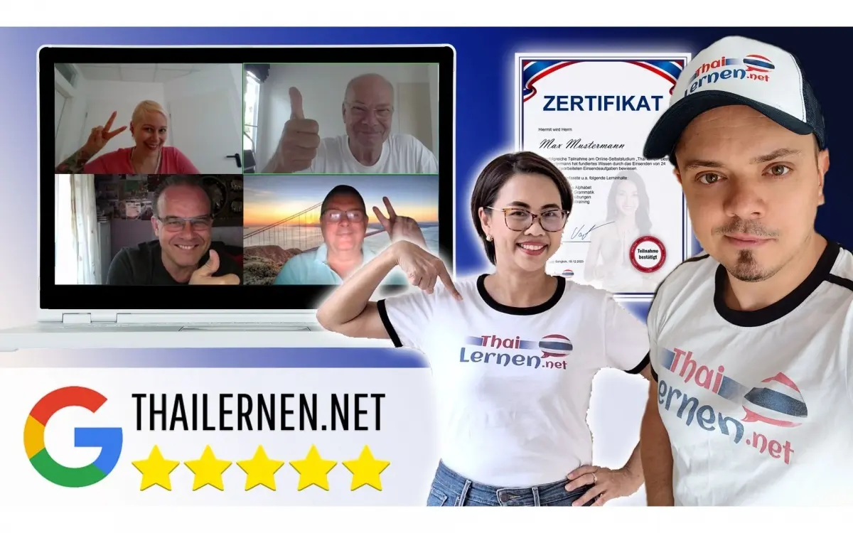 Effektives Thai-Lernen von zu Hause aus – Exklusive Kleingruppen und flexible Optionen