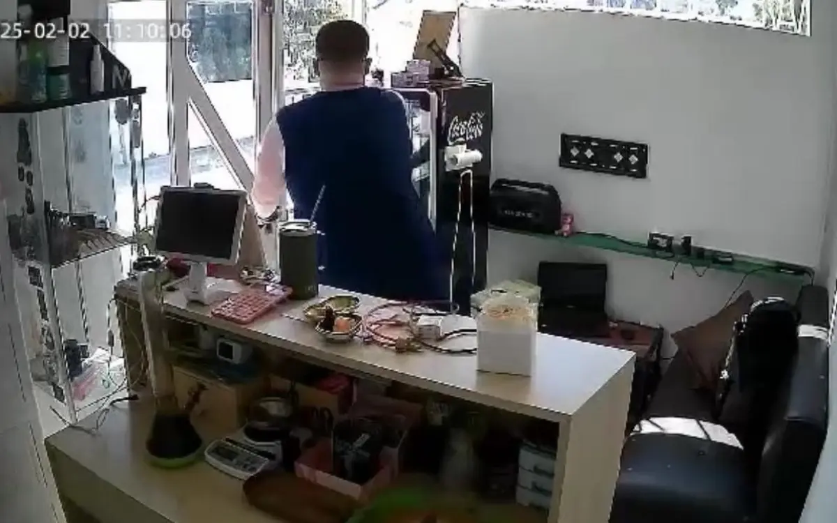 Einbruch in Pattaya: Ausländer stiehlt Cannabis-Produkte im Wert von über 10.000 Baht -Video