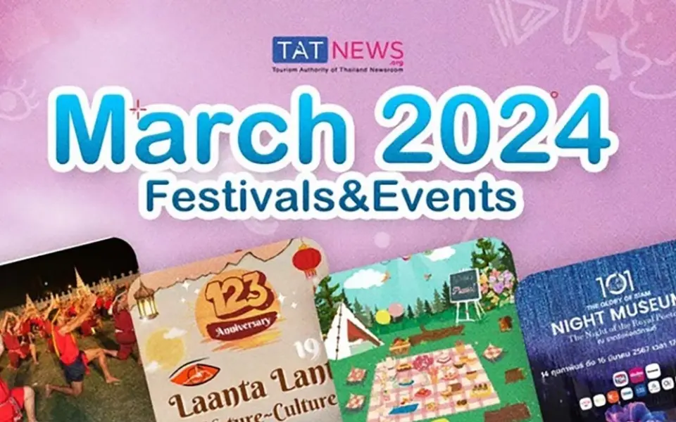Festivals und Veranstaltungen in Pattaya und ganz Thailand im März 2024