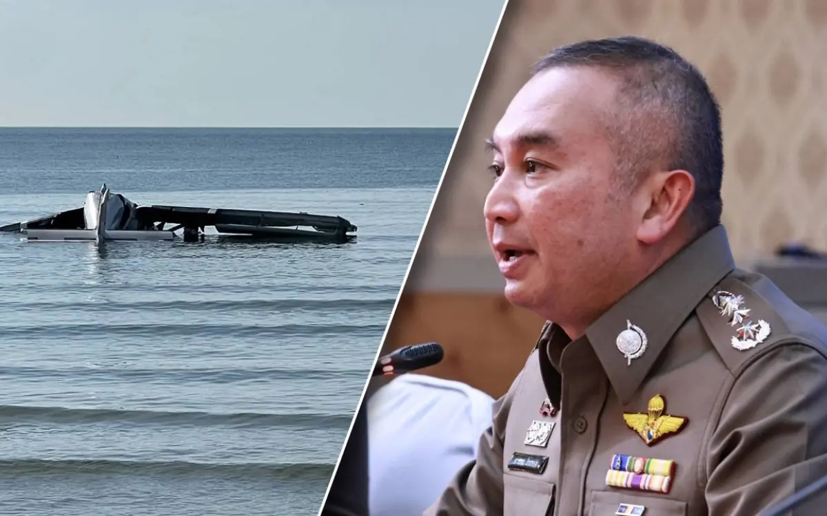 Flugzeugabsturz schockt Thailand: Sechs tote Polizeibeamte – Video