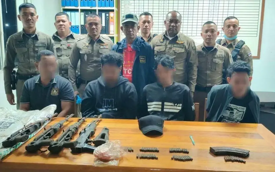 Geheimplan gefährlicher Bande: Sturmgewehre auf dem Weg nach Phuket