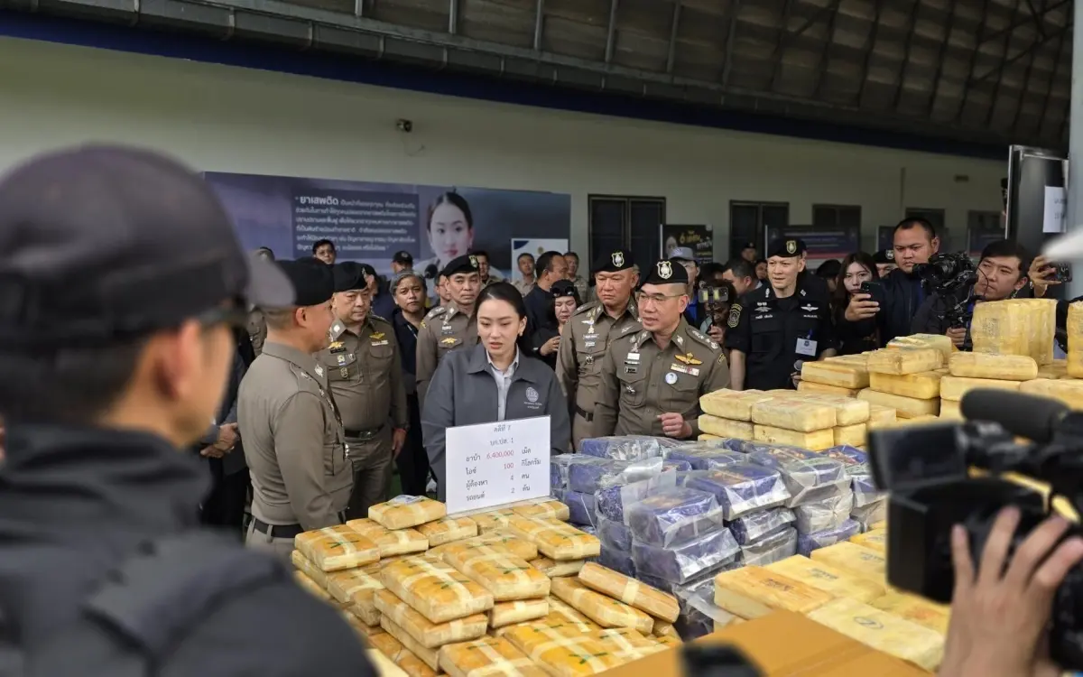 Großer Erfolg im Kampf gegen Drogenhandel in Nakhon Sawan: Millionen Meth-Pillen sichergestellt