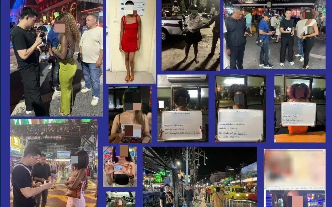 Heiße Nacht auf Phuket: Polizei schnappt ausländische Sex-Sünderinnen auf der Bangla Road