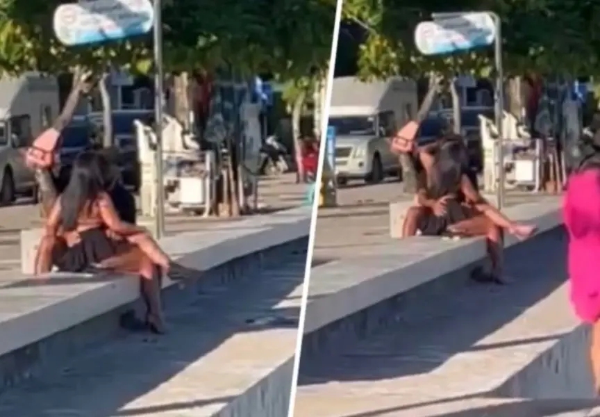 Skandal auf Patong Beach: Touristen-Paar sorgt mit anzüglicher Aktion für Empörung