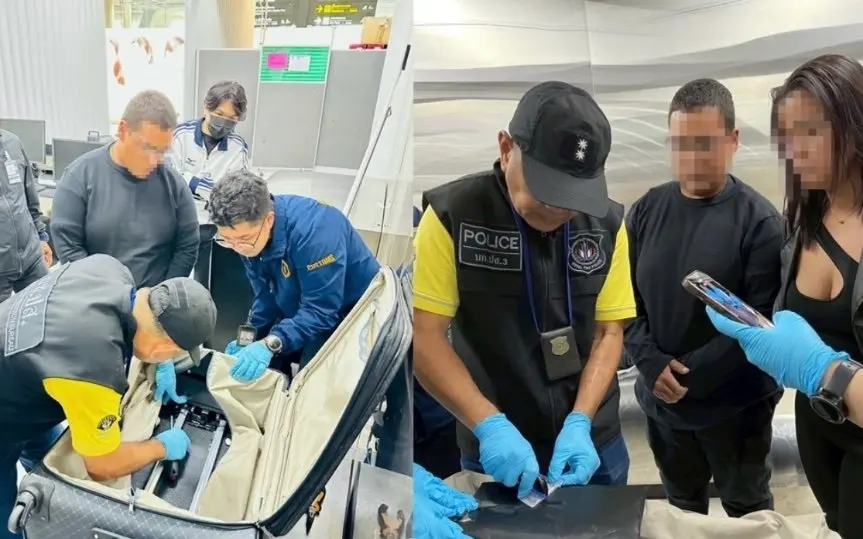 Kokain-Coup am Flughafen Suvarnabhumi