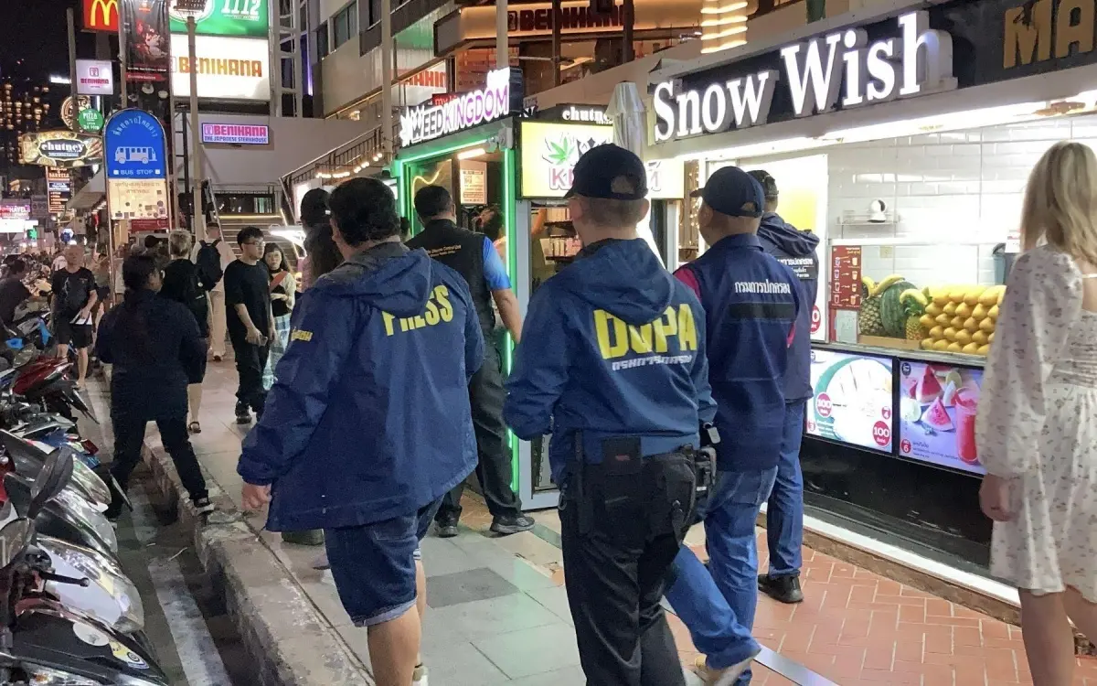 Kontrollen in Pattaya zeigen rechtmäßigen Betrieb von Cannabis-Shops