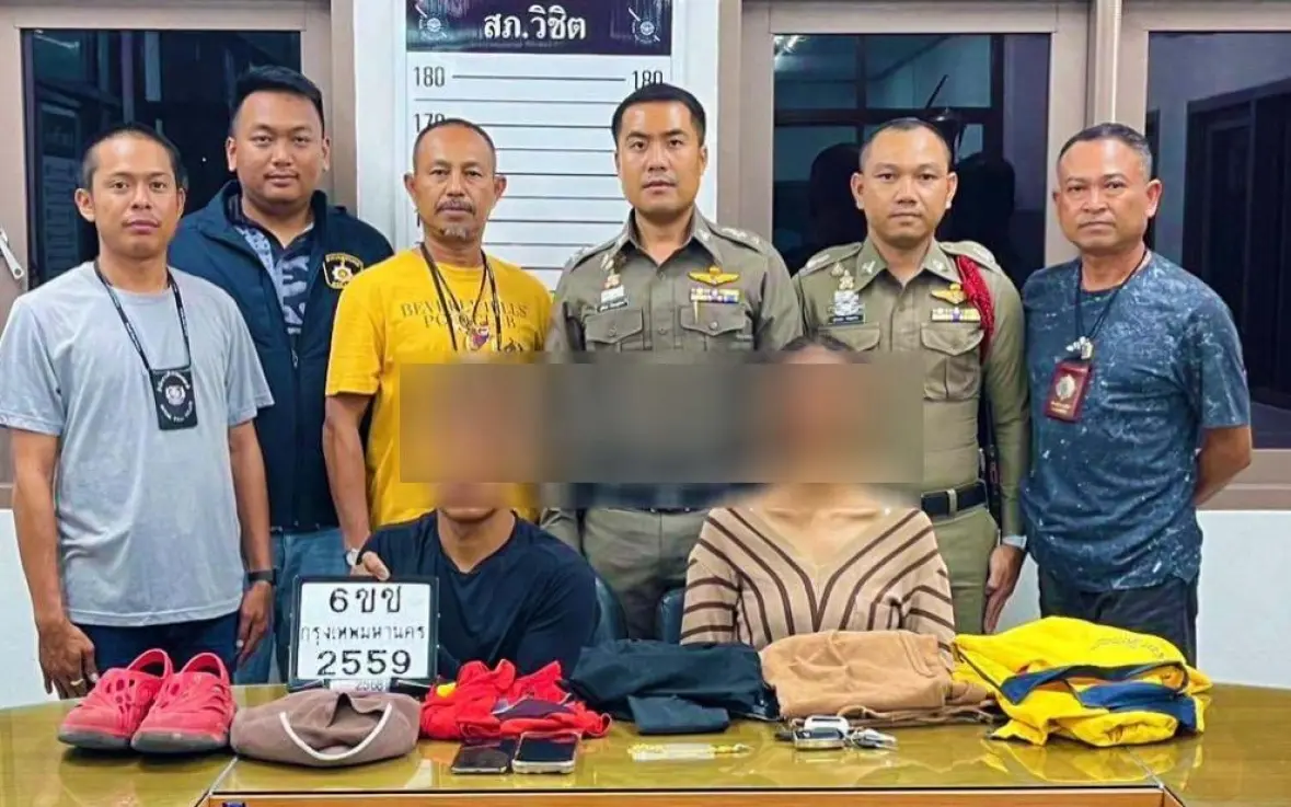 Mann als Frau verkleidet: Gauner-Paar stiehlt Gold in Phuket – aber die Flucht misslingt