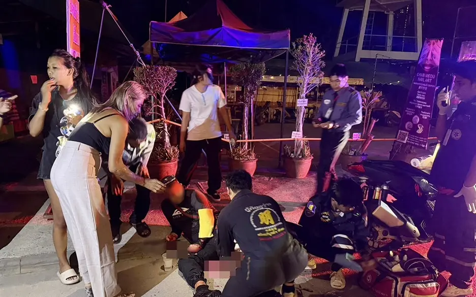 Nächtlicher Überfall: Fremder sticht Tourist in Pattaya nieder