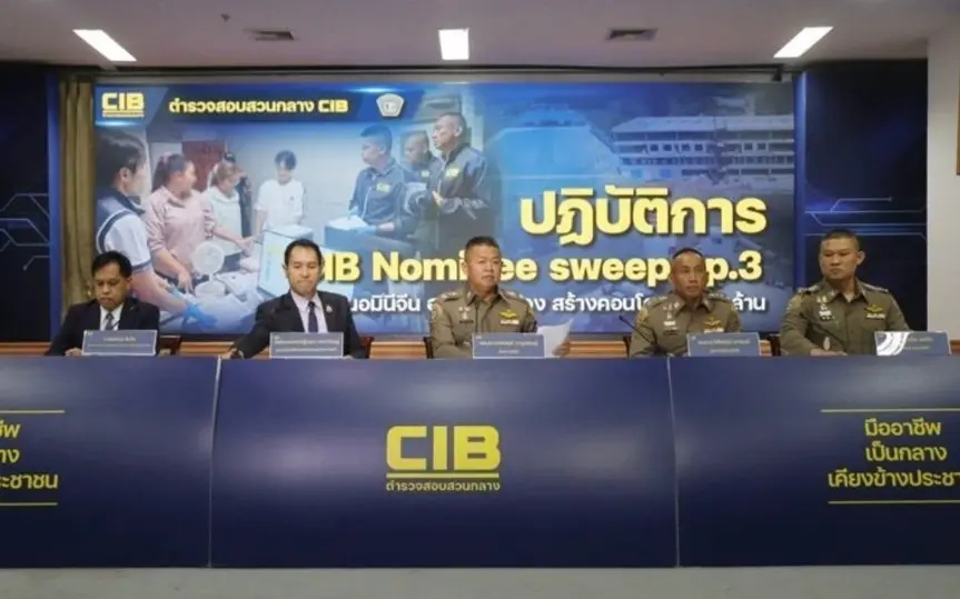 Polizei zerschlägt chinesische Nominee-Firma: 2-Milliarden-Bau in Rayong beschlagnahmt