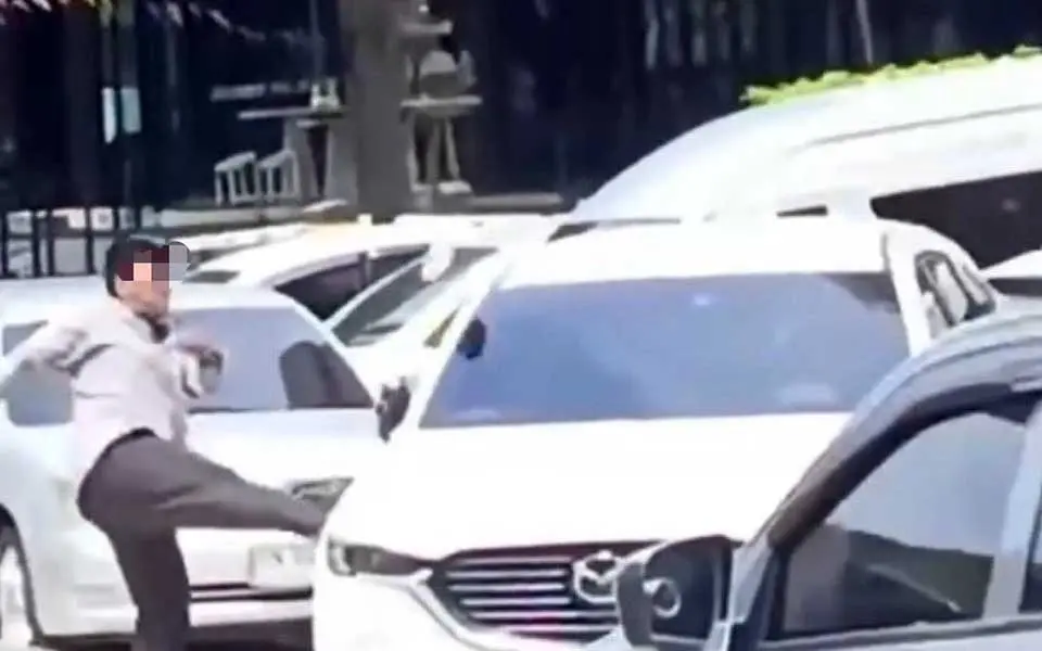Rambo auf Pattayas Straße