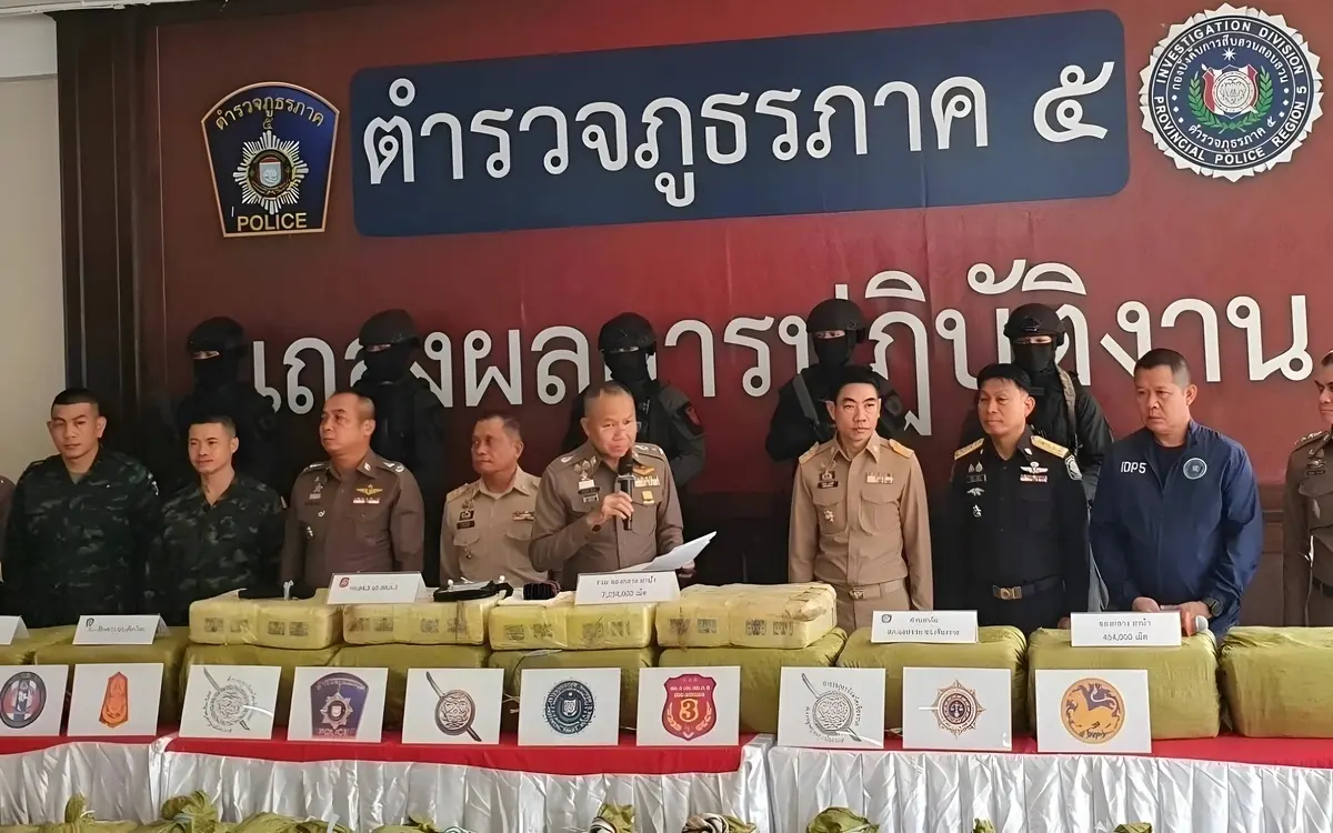 Razzia der Polizeiregion 5: 6,8 Millionen Methamphetamin-Pillen sichergestellt – Ein starkes Zeichen der Drogenbekämpfung