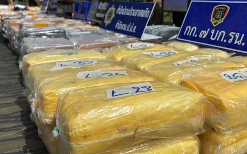 Rekord-Drogenfund in Thailand: 200 Kilo Heroin und Millionen Pillen!