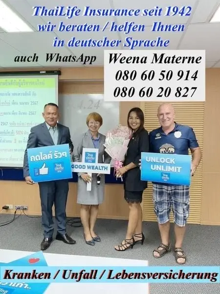 Das Thema Krankenversicherung in Thailand !  *Anzeige*