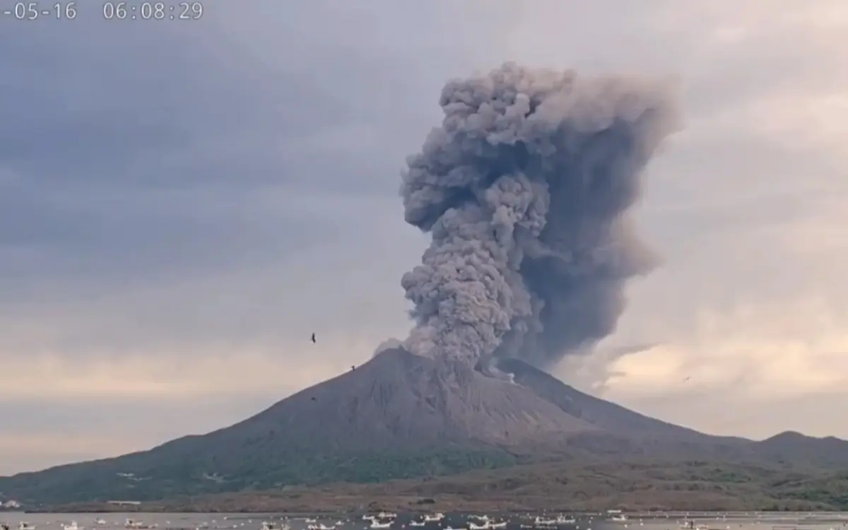 Sakurajima explodiert: Behörden warnen dringend