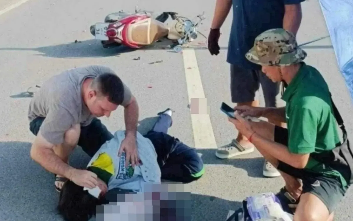 Schweizer Held: Thailändisches Mädchen findet Lebensretter nach Autounfall nach einem Jahr wieder