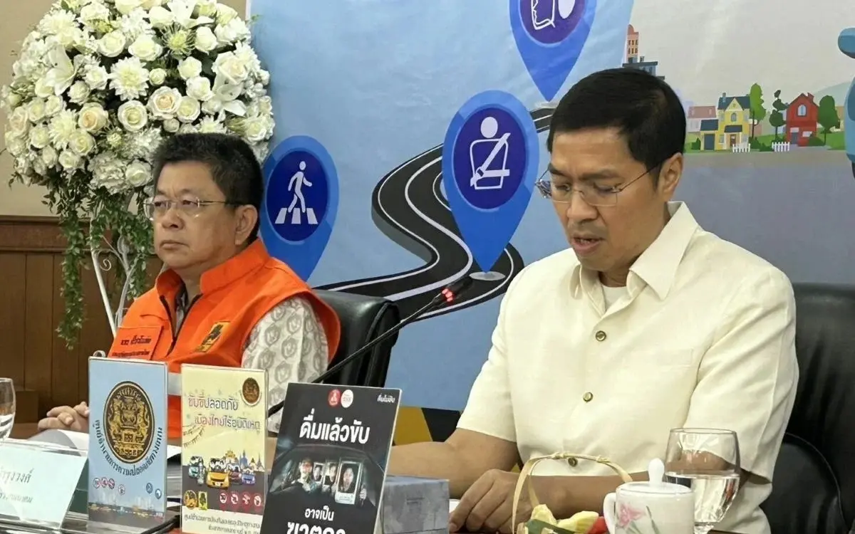 Songkran 2025: 1.216 Unfälle in 5 Tagen – Motorradfahrer besonders gefährdet