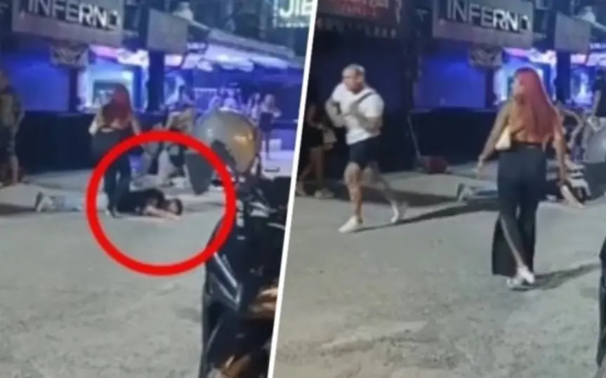 Straßenschlacht in Pattaya: Touristen verletzt
