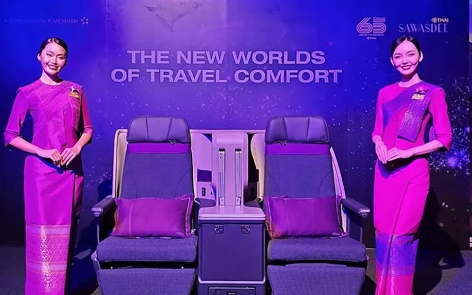Thai Airways startet durch: Neue Flotte, Luxus-Sitze & Gratis-Wi-Fi