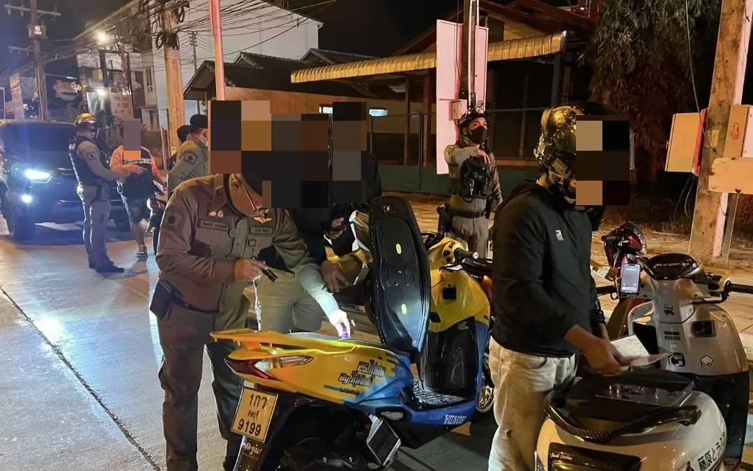 Thailändische Polizei verstärkt Maßnahmen gegen illegale Straßenrennen: Neun Motorräder beschlagnahmt