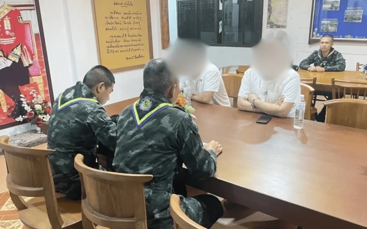 Thailändische Truppen retten zwei Chinesen nahe der myanmarischen Grenze