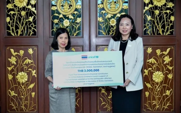 Thailand hilft Myanmar mit Millionen