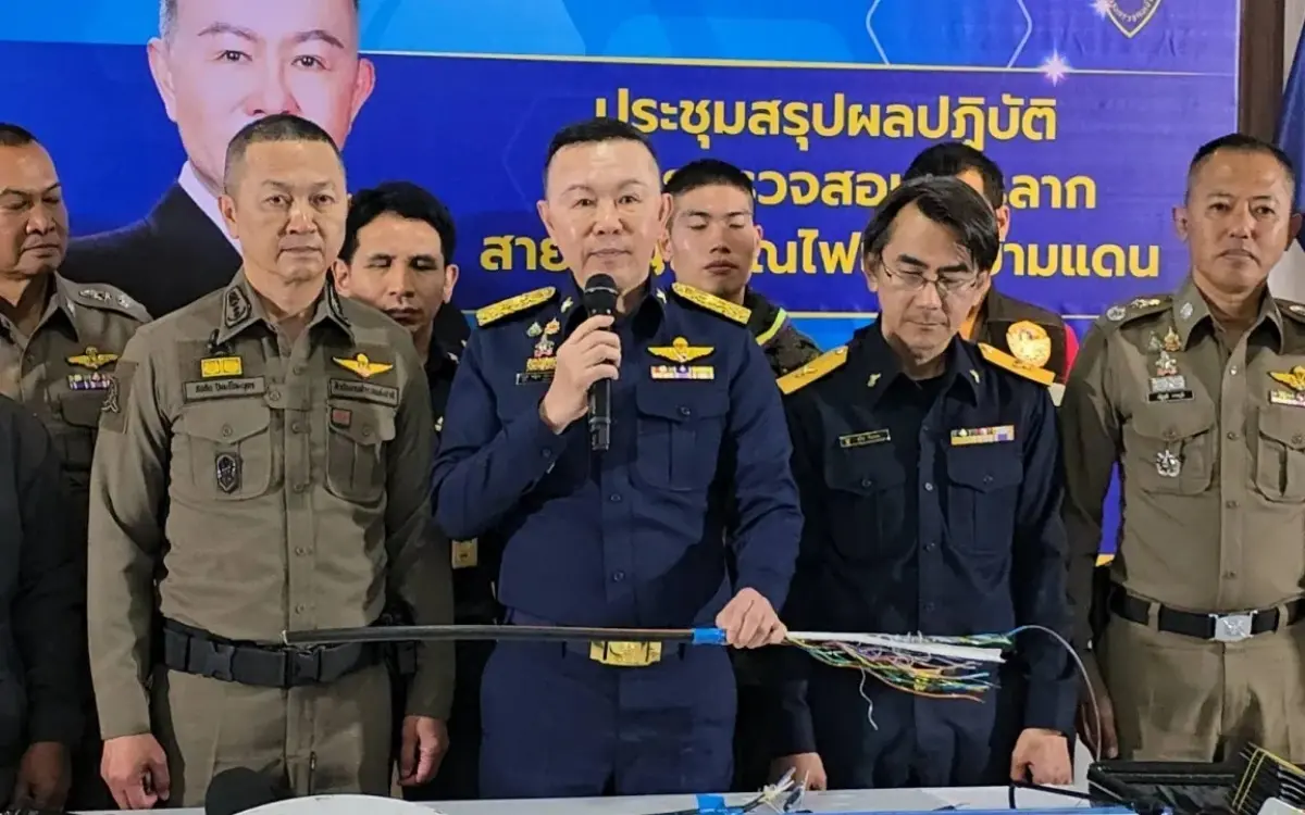 Thailand kämpft gegen illegale Internetnetzwerke: Beschlagnahmung von Glasfaserkabeln