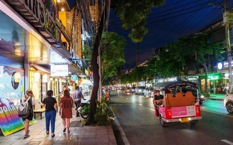 Umsatz-Crash: Bangkoks bekanntes Viertel ohne Gäste