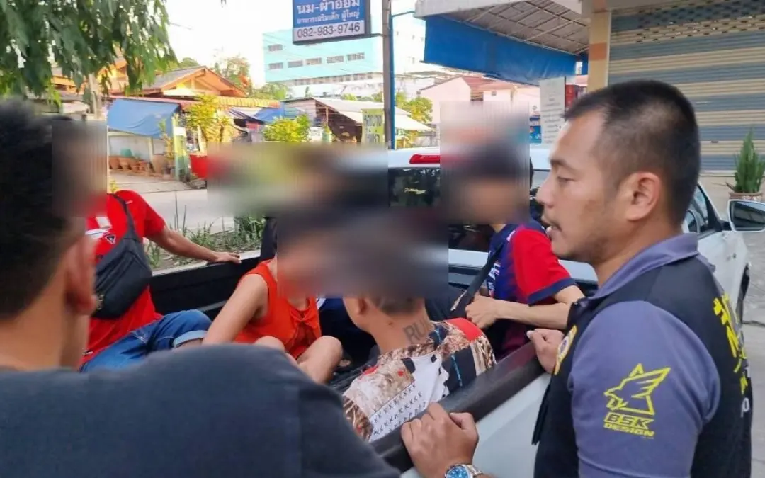 Vier illegal arbeitende Ausländer in Pattaya-Naklua festgenommen: Sechs Jahre lang ohne Aufenthaltserlaubnis in Thailand