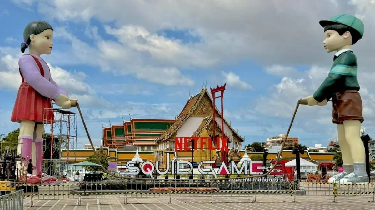 12-Meter-Monster! ‚Squid Game‘-Doll kommt nach Bangkok