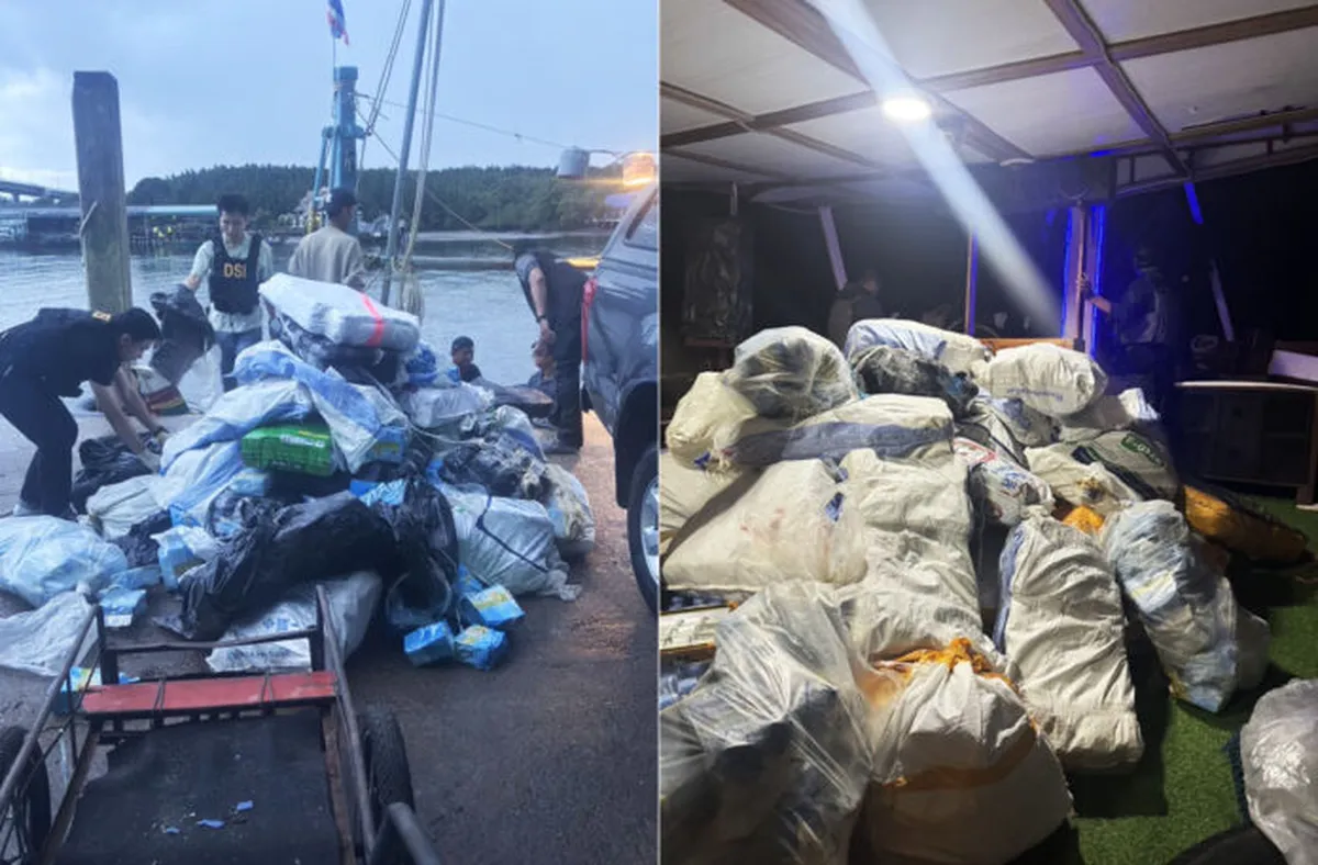 91 Millionen Dollar: Drogen-Bombe! Thai-Behörden schlagen zu