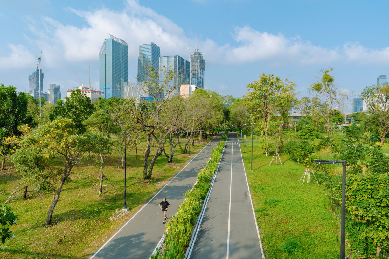 Raus aus dem Lärm: Bangkoks beste Parks für Jogger