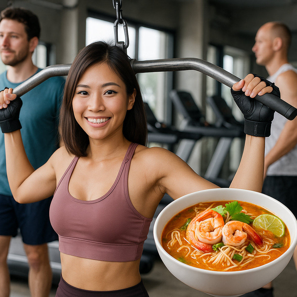 Schweiß, Charme, Tom Yum – Flirt mit dem Muskelkater