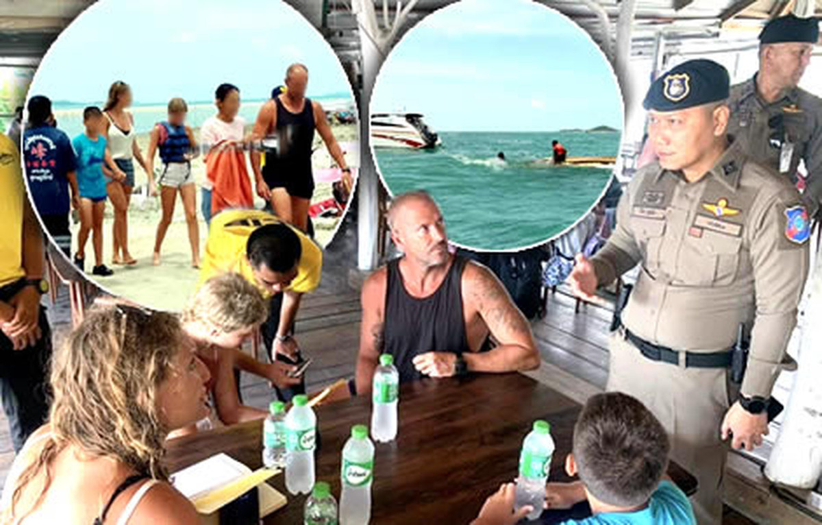 Bootsunglück vor Samui: Familie dank Rettungswesten gerettet