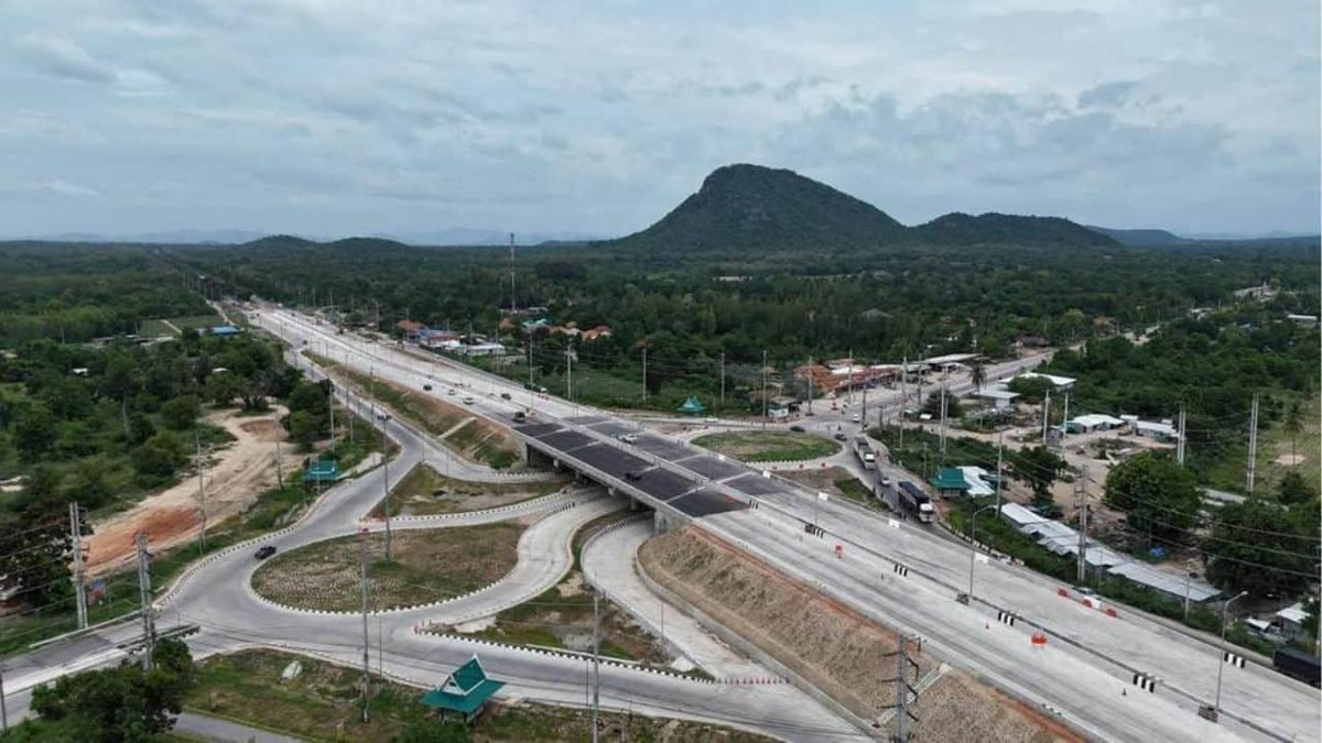 Neuer Überpass in Cha-am: Verbesserte Anbindung am Highway 37