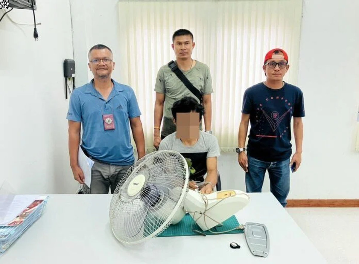 Ventilator mit GPS: Dieb auf Koh Samui schnell geschnappt