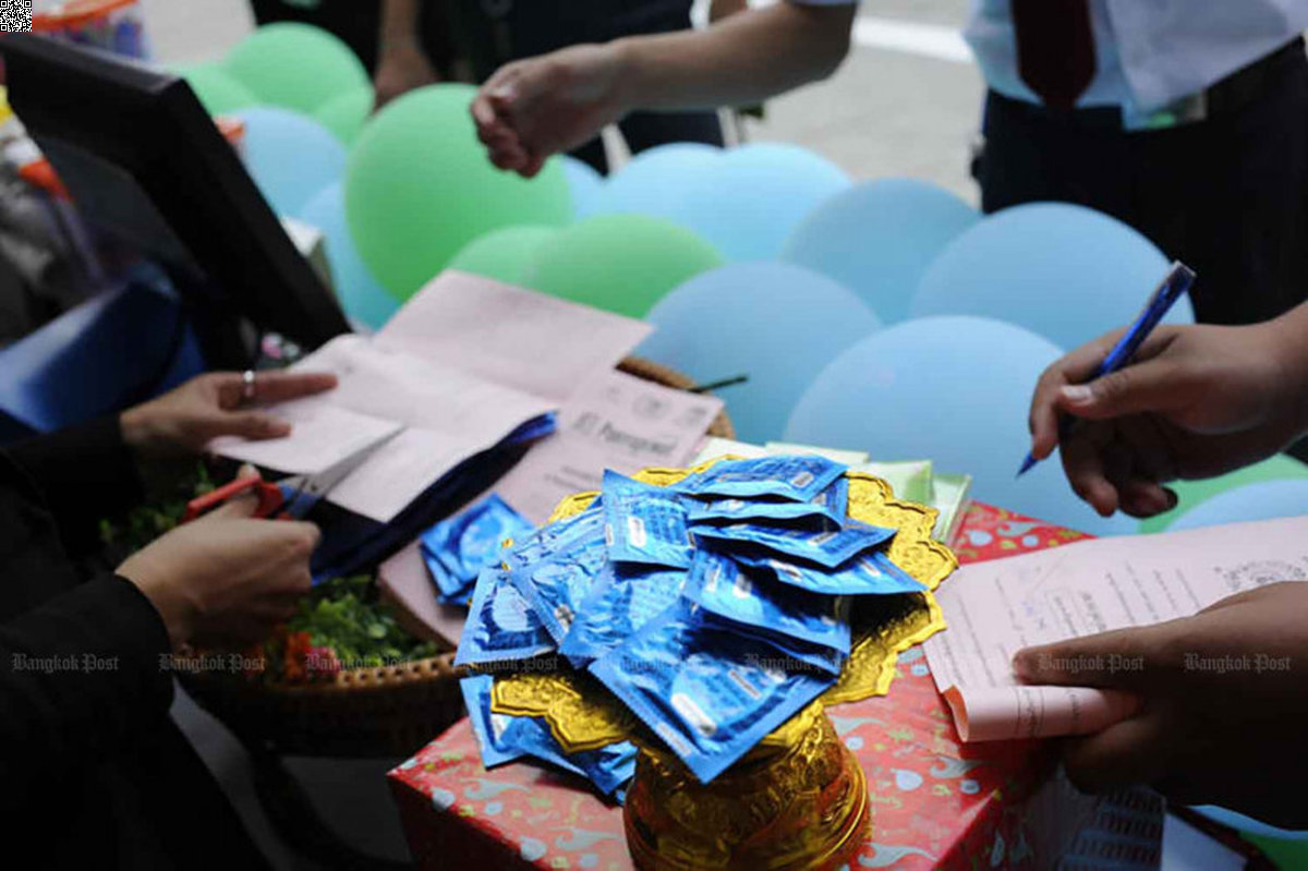 Kasetsart-Uni verteilt Gratis-Kondome wegen Syphilis-Anstieg