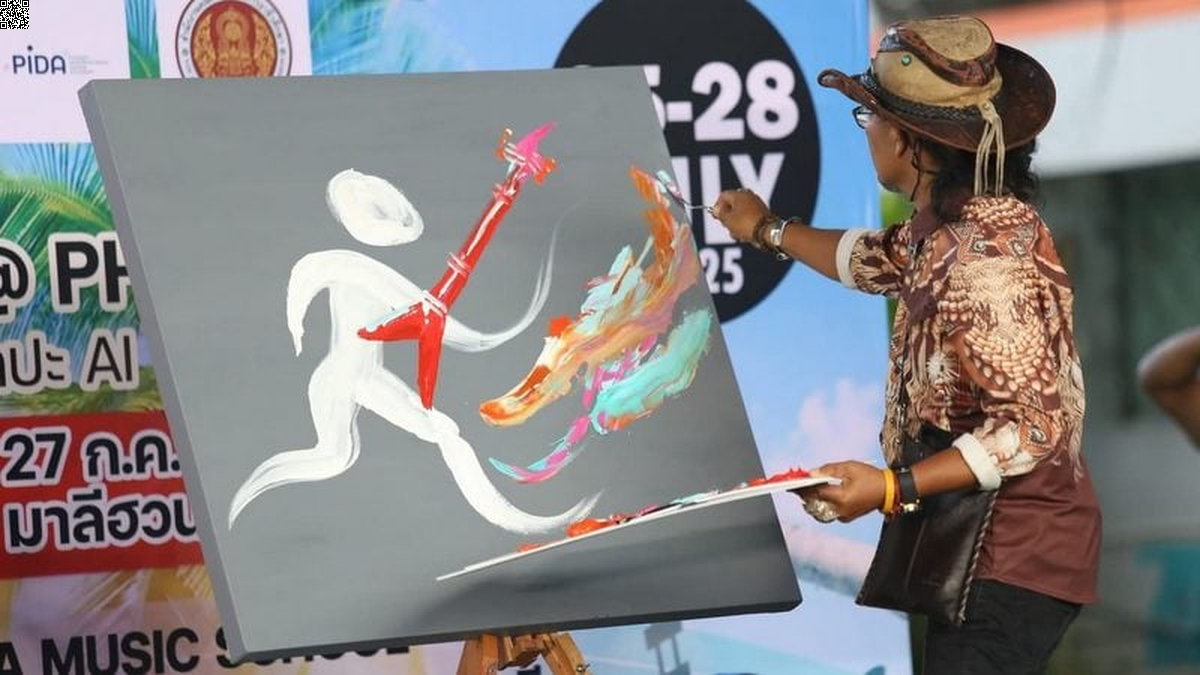 Phuket feiert erstes Festival mit Musik, Sport, Kunst und KI
