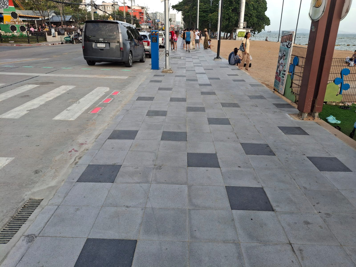 Jomtien Beach Walk in Pattaya fast fertig – Eröffnung im Oktober