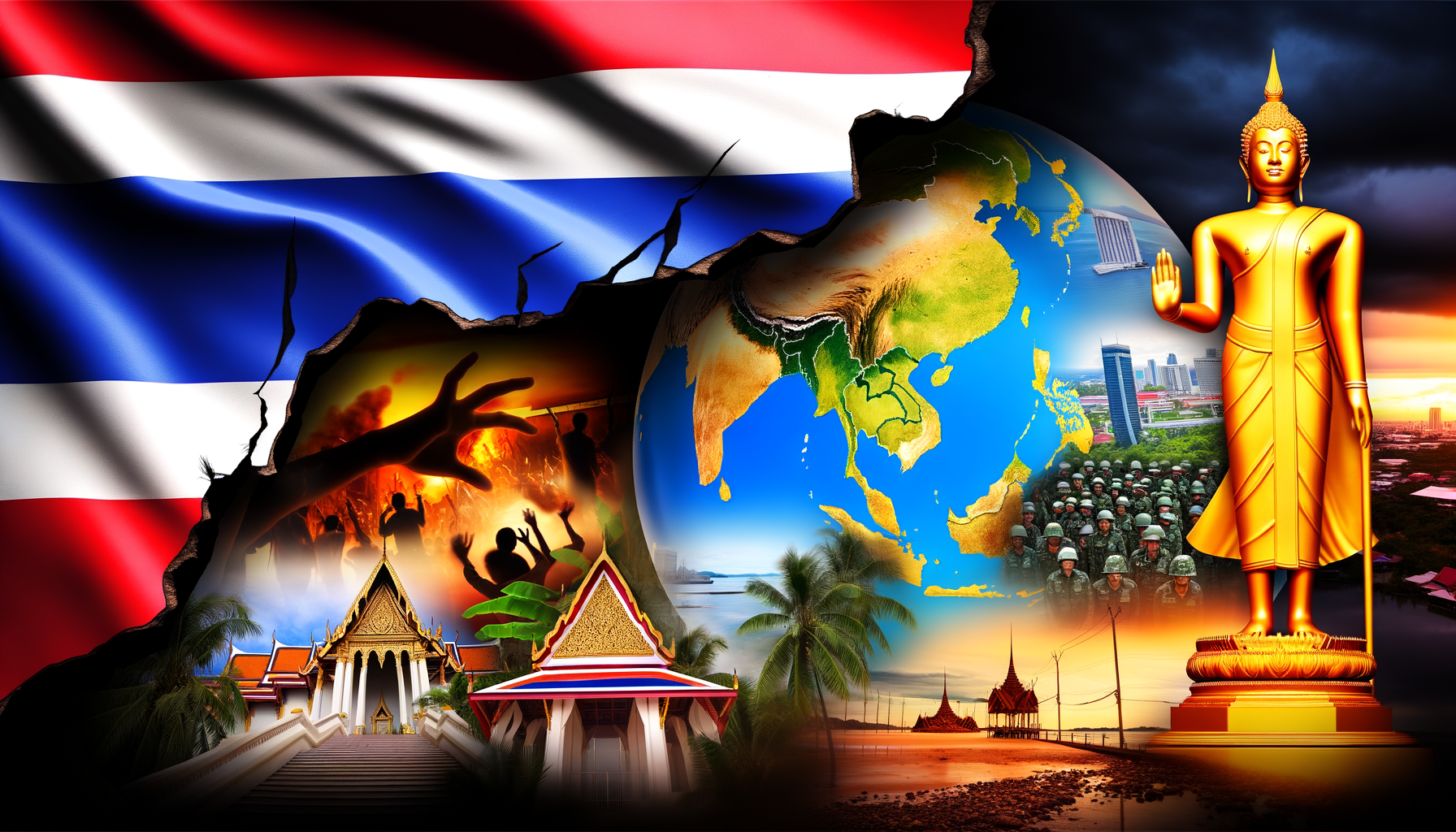 Politkrise in Thailand und Grenzkonflikt bremsen Tourismus