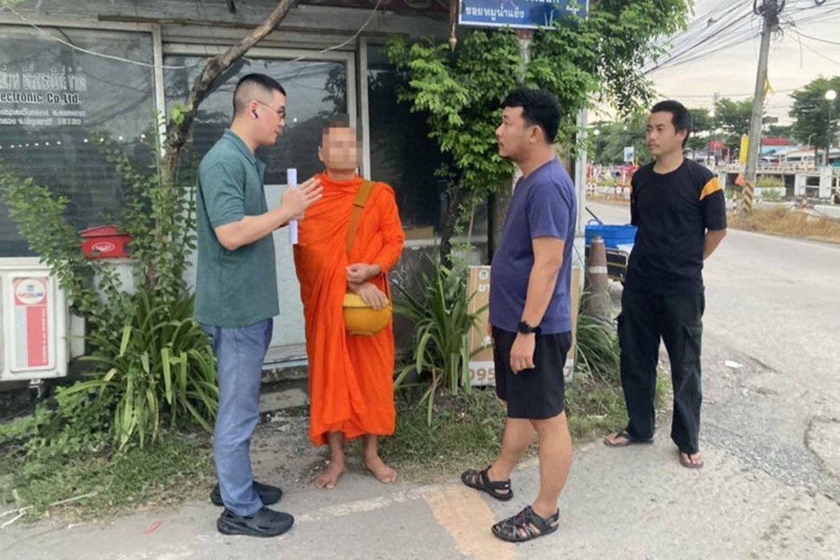 Polizei jagt 181 Kriminelle in Thailands Tempeln