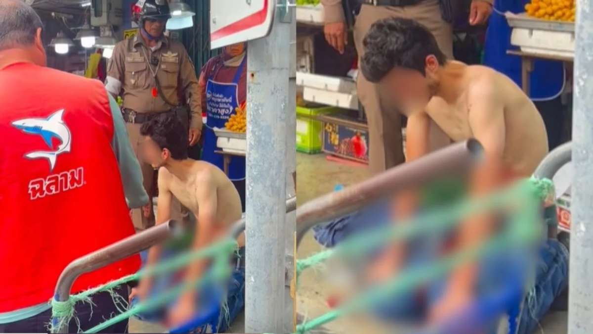 VIDEO: Selbstverletzung in Hat Yai – Franzose sticht sich nieder